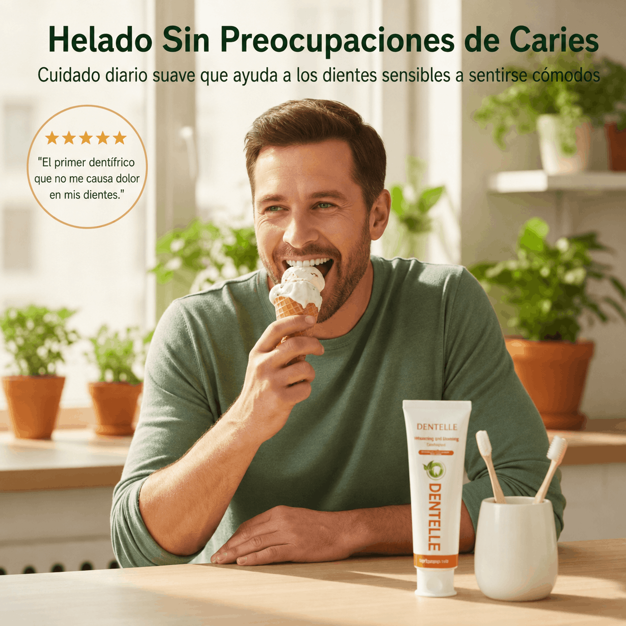 Pasta Dental para Dientes Sensibles