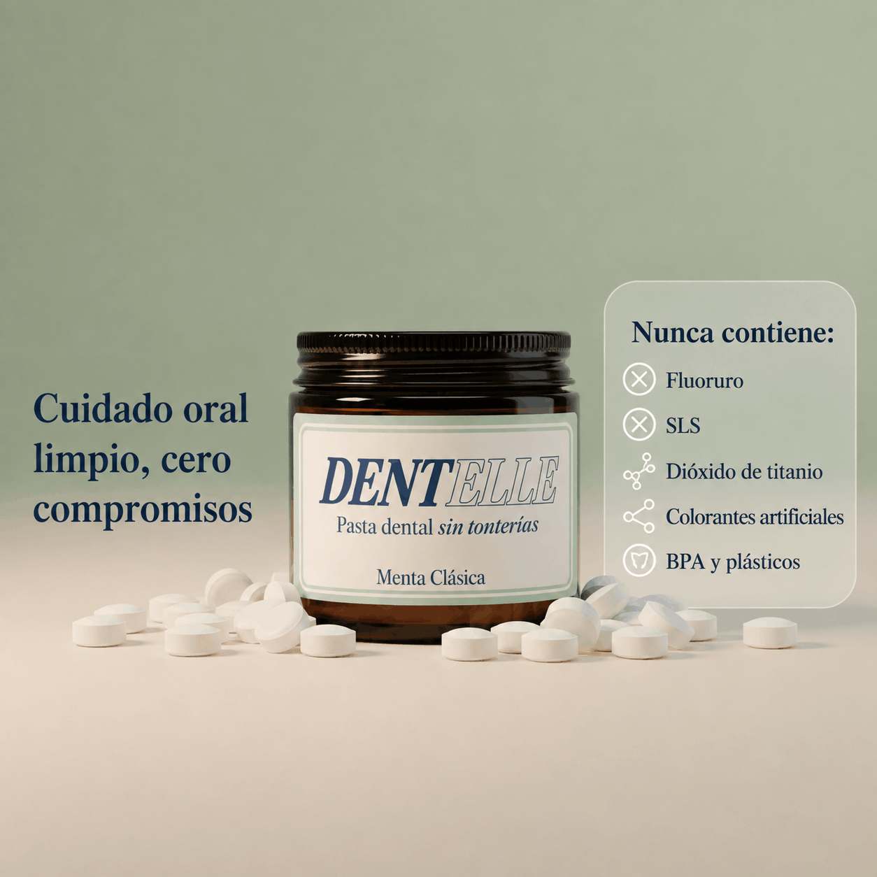 Tabletas de Pasta Dental